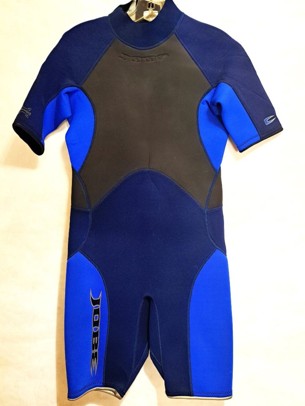 Jobe Blast Powerstretch Men's Size Large Blue Shorty Wetsuit Jet Ski Snorkeling